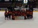 Initiation Team #4 presented with a cheque from Victoria Grizzlies for their fundraising efforts.